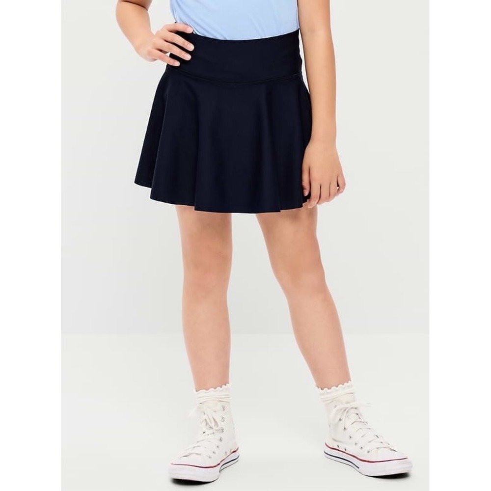 Old Navy Active Girls Navy Blue PowerSoft High Waisted Skort Large 10-12